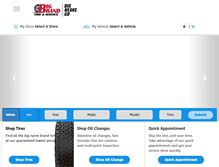 Tablet Screenshot of bigbrandtire.com
